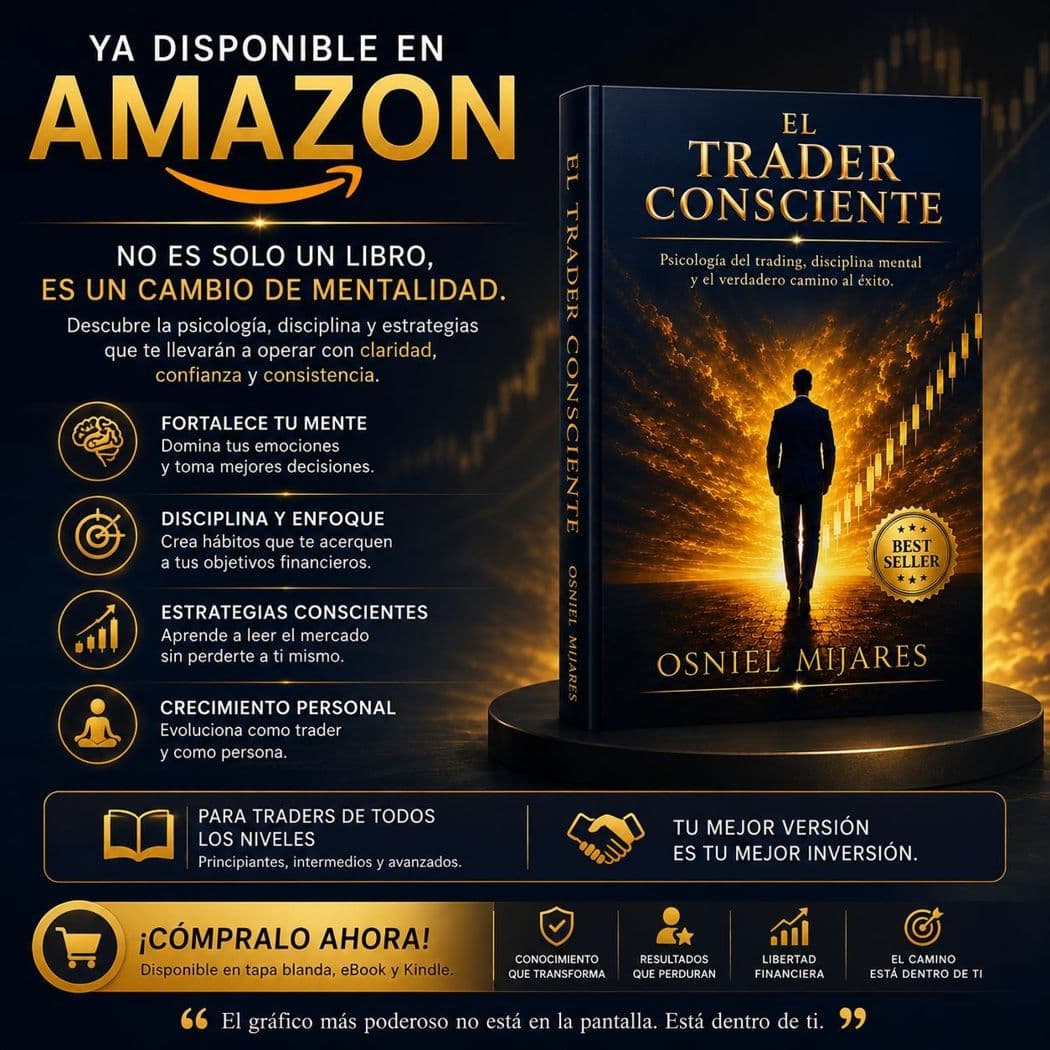Publicidad de El Trader Consciente, de Osniel Mijares